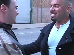 Out on the streets Lance recognizes porn star Mario Ortiz