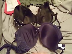 Cum on ex wifes bra