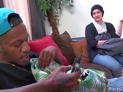 Jessy Russel Learns To Take A Black Cock In The As