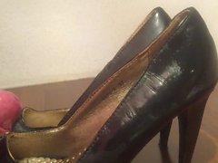 oft getragene high heels von einer freundin eingesaut