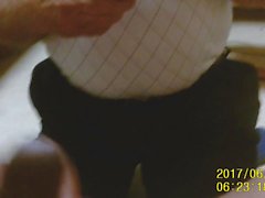 old white dude sucking and jerking me off