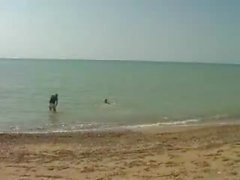 Italian At the beach by the sea