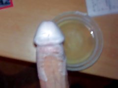 Dipping cock in wax