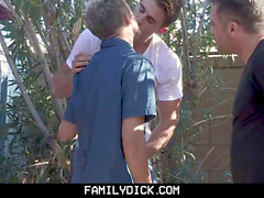 FamilyDick - youthfull stud Gets His bung Penetrated