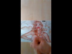 Rita Ora - Cum Tribute #1 - Triple 3x Cumshot