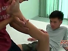 Asian Twinks in 'Foot Loving Gay Sex