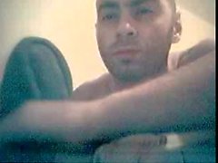 Straight guys feet on webcam #195
