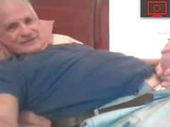 grandpa jerking off