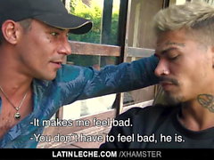 LatinLeche - Watching My Tatted Latino Boyfriend Get Fucked