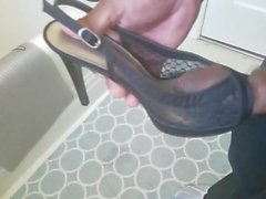 Black heels Super tight fit