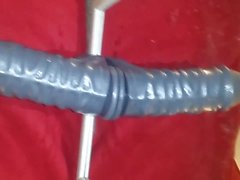 Prostate milking, anal gape and cumshot