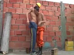 Latino Construction Workers Barebacking