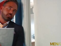 MENATPLAY Hunk In Suit Logan Moore Logan Moore Anal Fucked