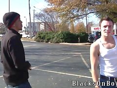 Cameron Gets Fucked By Two White Boys