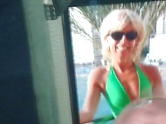 Sexy MILF Caroline Gets Her Second Spunky Cum Tribute