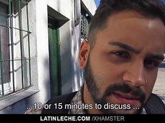 LatinLeche - Bearded Latin Guy Used On Camera