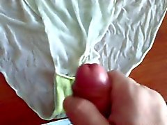 Cum on wifes dirty panties