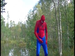 Randon spiderman self pleasure