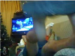 Straight guys feet on webcam #252