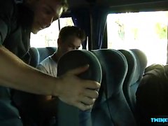 Hot son rimjob with cumshot