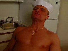 Horny Sailor Lets His Dick Hang Low