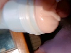 Nina H. Fleshlight Teasing & Creaming pt2 ( The Cumshot )