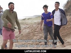 LatinLeche - Two Sexy Latino Studs Play An Inducing Game