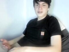 Amateur gay twinks solo masturbation action