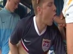 Soccer Team Group Fuck