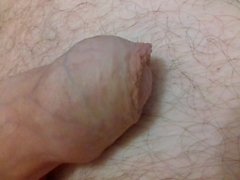 My cock waking up and beginning to stir
