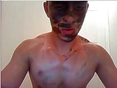 Hot 19 Year Old Tribal Guy on Webcam