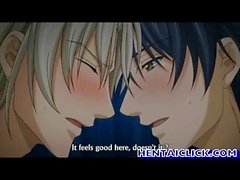 Anime gay hot kissed and ass fucked