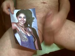 Tribute for roymoksh - facial cum in her open mouth