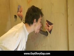 Gay hardcore gloryhole sex porn and nasty gay handjobs 28