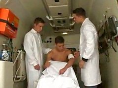 threesome in the ambulance