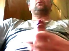 Horny argentinian daddy loves to stroke