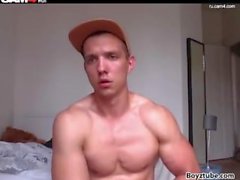 Danish 22yo Gay Boy (danishhung) - Masturbation & Cumshot (Boyztube)