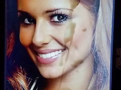 Cheryl Cole cum tribute facial