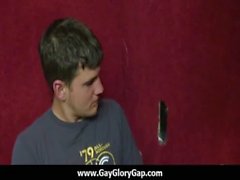 Gay hardcore gloryhole sex porn and nasty gay handjobs 17