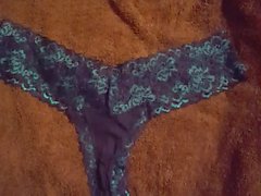 Cumming on panties