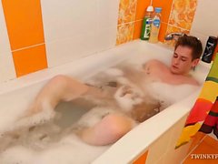 Twink Adam Kelly Foot Fetish Jerk Off