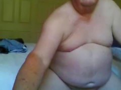 grandpa stroke on webcam