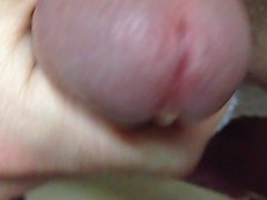 Close up precum