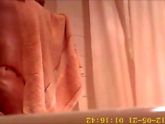 My straight friend in my bathroom (hidden cam) part 1
