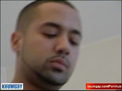 Moussa, real str8 guy Gets undressed and naked by us !