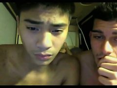 Amateur Twinks Fun On Webcam