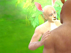 Sims 4:the story of the tasty hairy bunnies for zombies Part 1