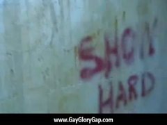 Gay hardcore gloryhole sex porn and nasty gay handjobs 17